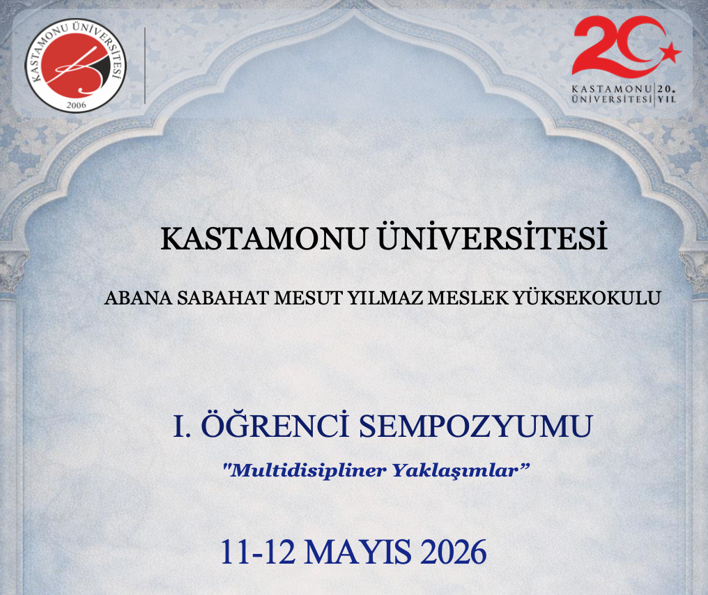 Öğrenci Sempozyumu Programı yayınlandı.