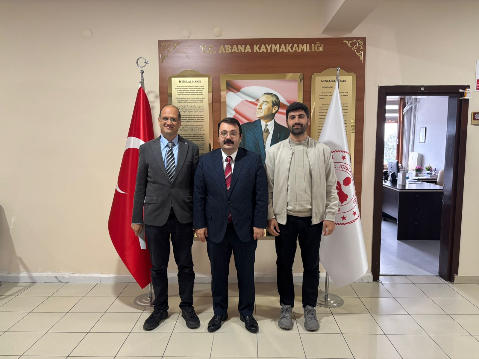 İlçemiz Kaymakamlığına Dış Paydaş Ziyareti