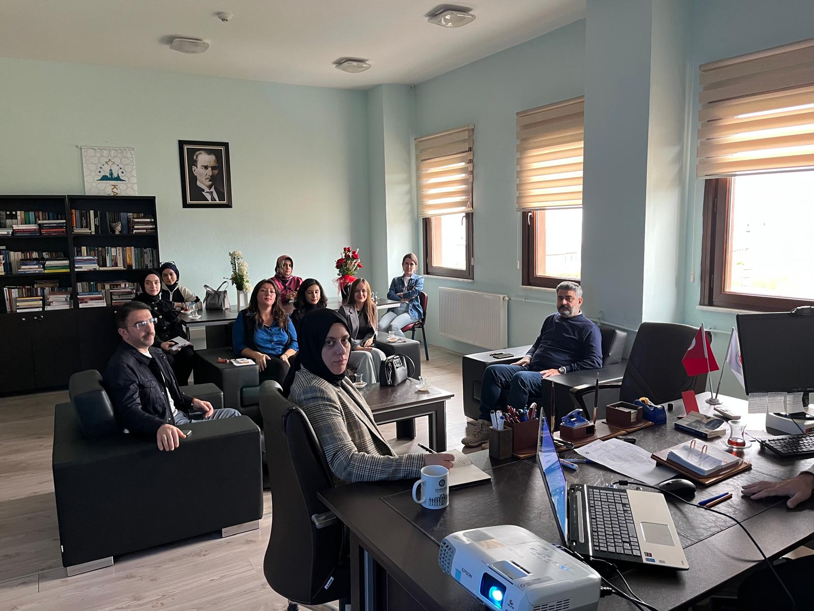 Birim Performans Değerlendirmesi ve Yönetimi Gözden Geçirme Toplantısı yapıldı