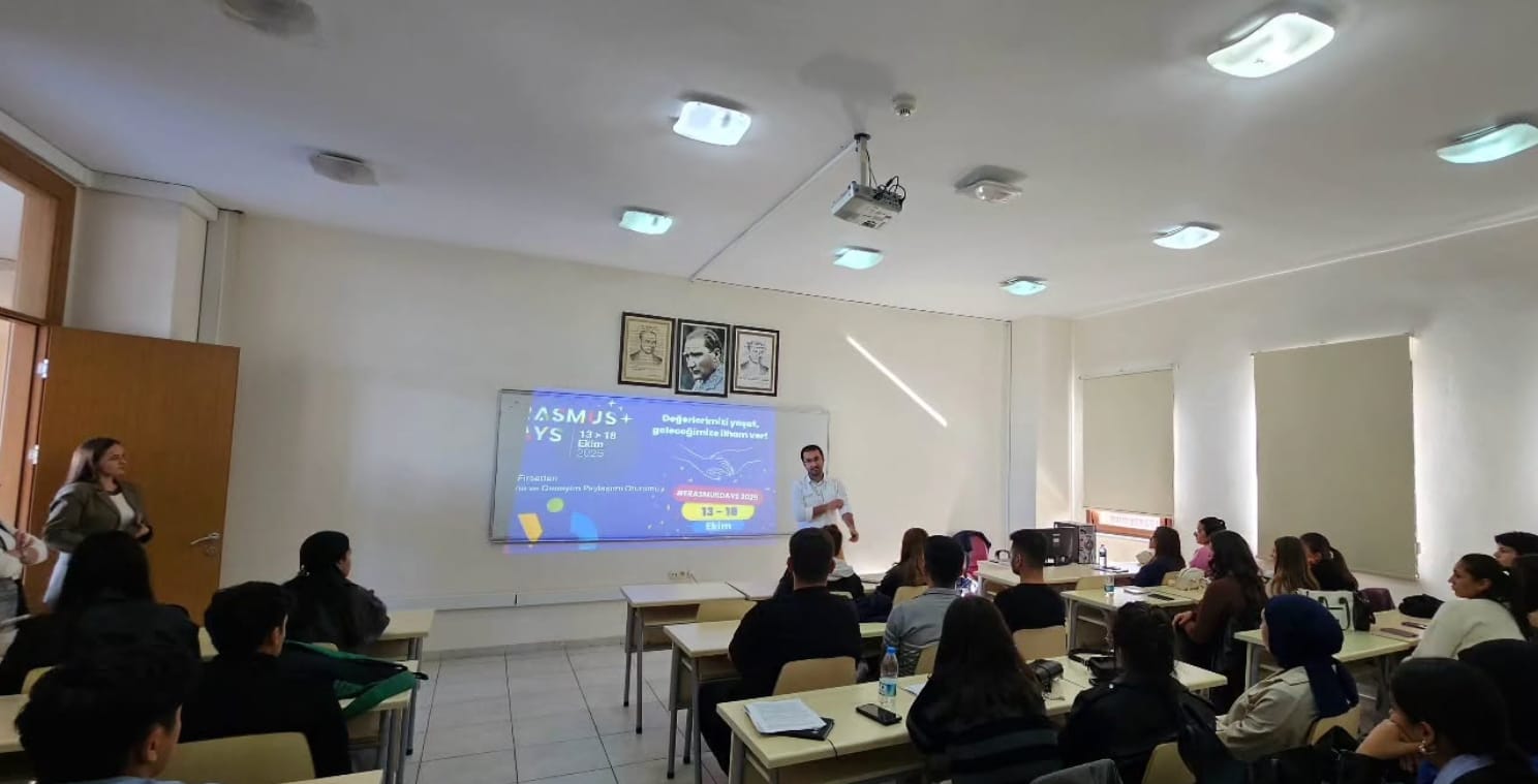 Erasmus+ Bilgilendirme Toplantısı yapıldı.