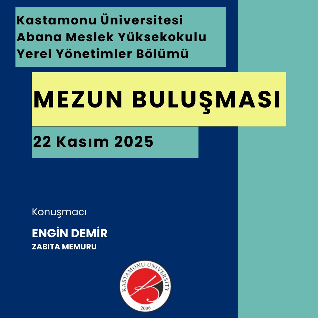 Yerel Yönetimler Programı Mezun Buluşması